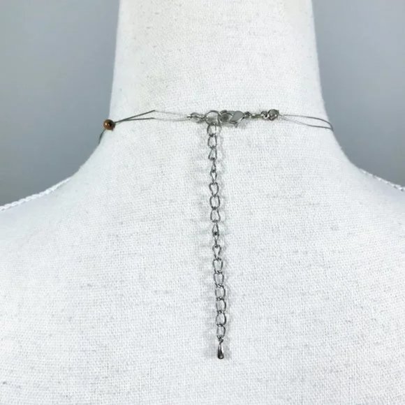 J. Crew Beaded Floating Necklace Earring Set - Picture 7 of 7